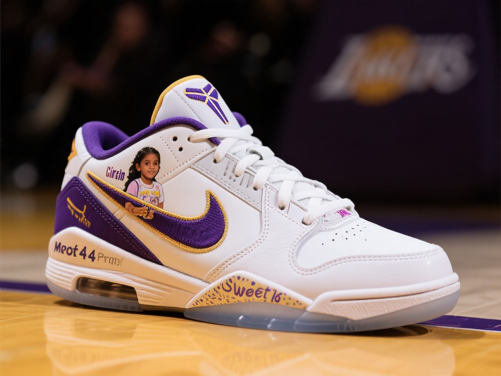 纪念Gigi！科比9代Mambacita黑金渐变设计曝光