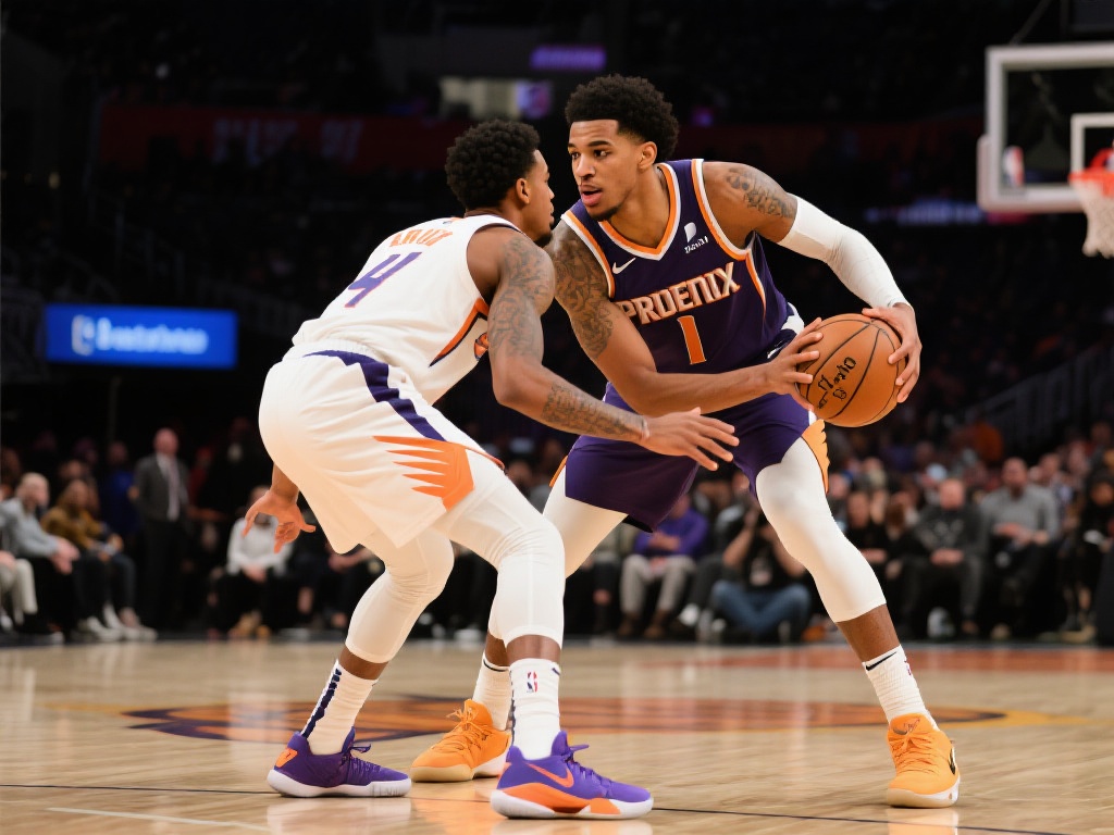 布里奇斯低位单打小马丁，丝滑转身展现好脚步